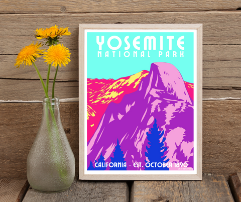 Yosemite National Park Art Print