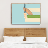 The Front Porch Swing Art Print