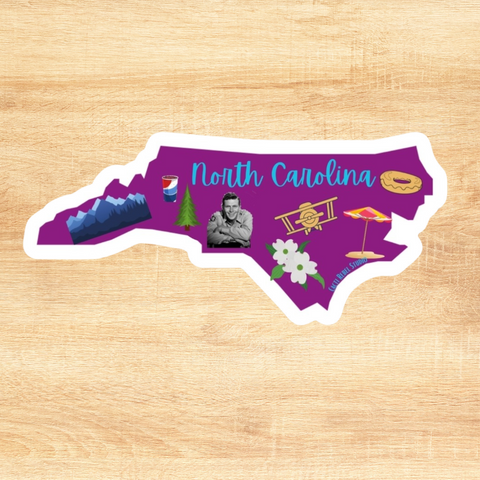 North Carolina Things Sticker