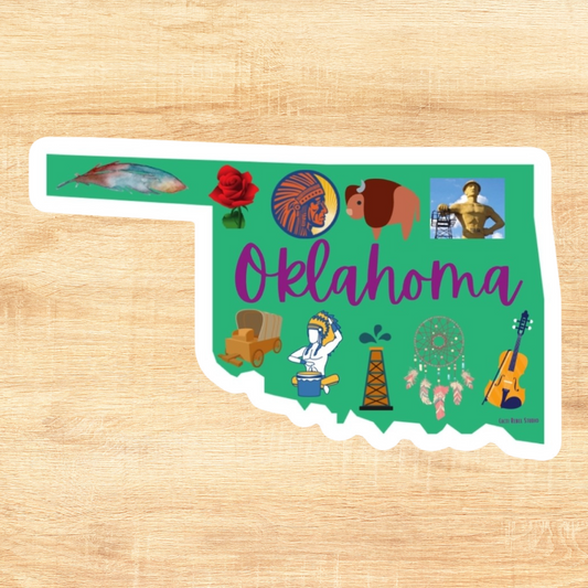 Oklahoma Things Sticker