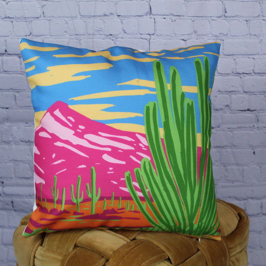 Organ Pipe Pillow Cover
