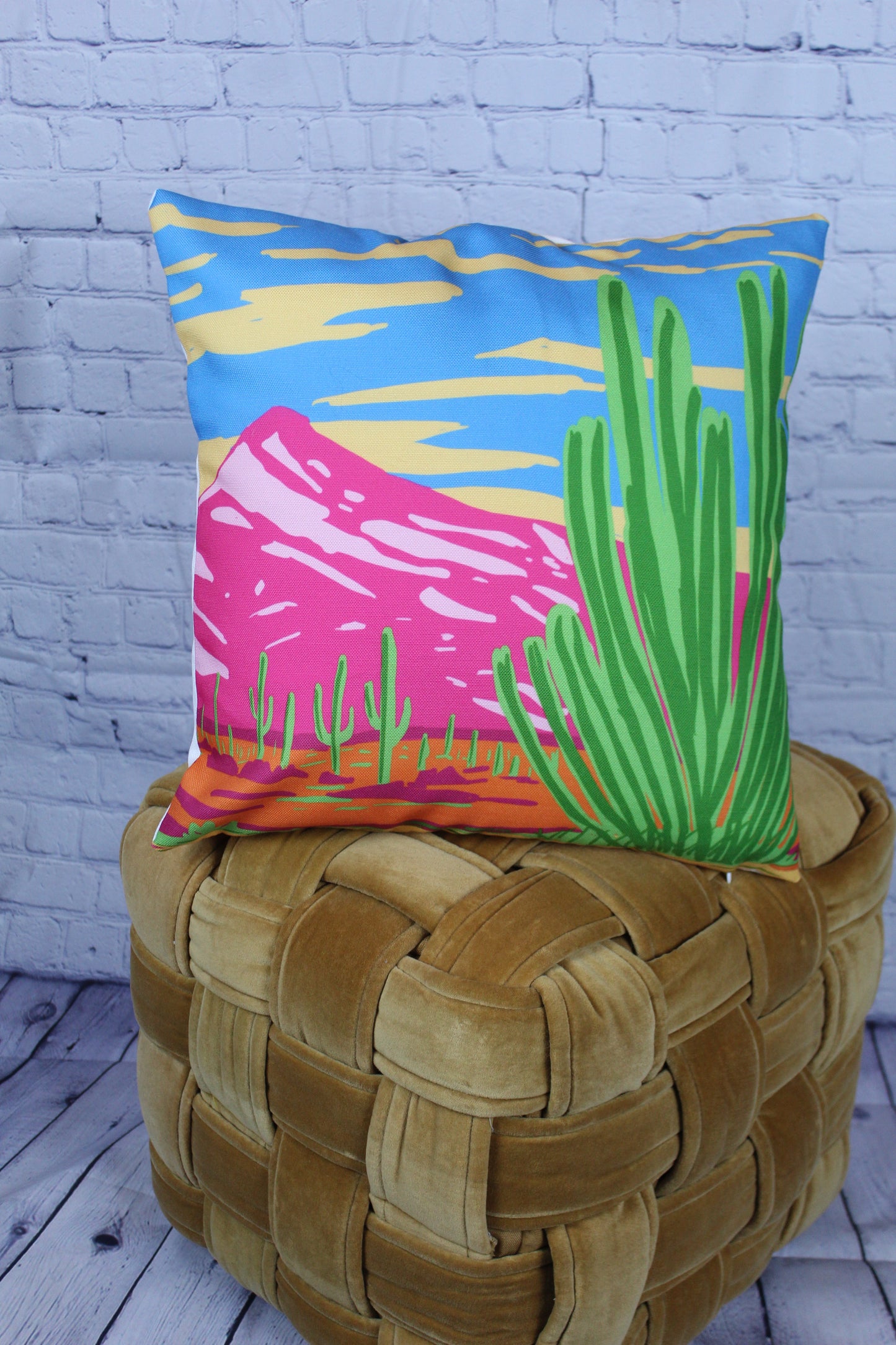 Organ Pipe Pillow Cover