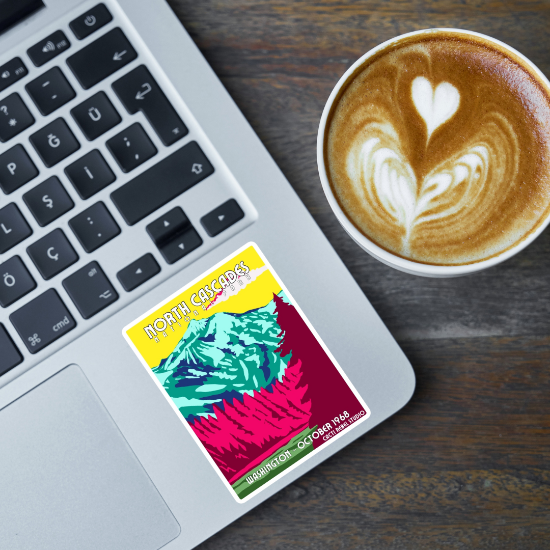 North Cascades National Park Sticker