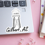 Gilbert Arizona Water Tower Sticker