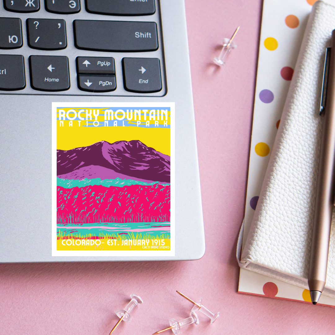 Rocky Mountain National Park Sticker