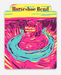 Horseshoe Bend Whimsical Sticker