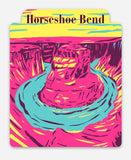 Horseshoe Bend Whimsical Sticker