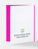 Let's get this party started greeting card