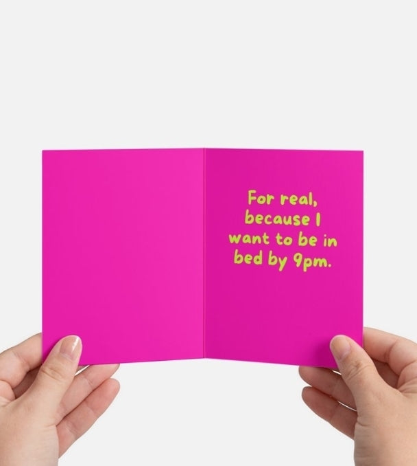 Let's Get this Party Started Greeting Card (Funny)