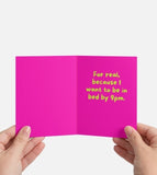 Let's get this party started greeting card