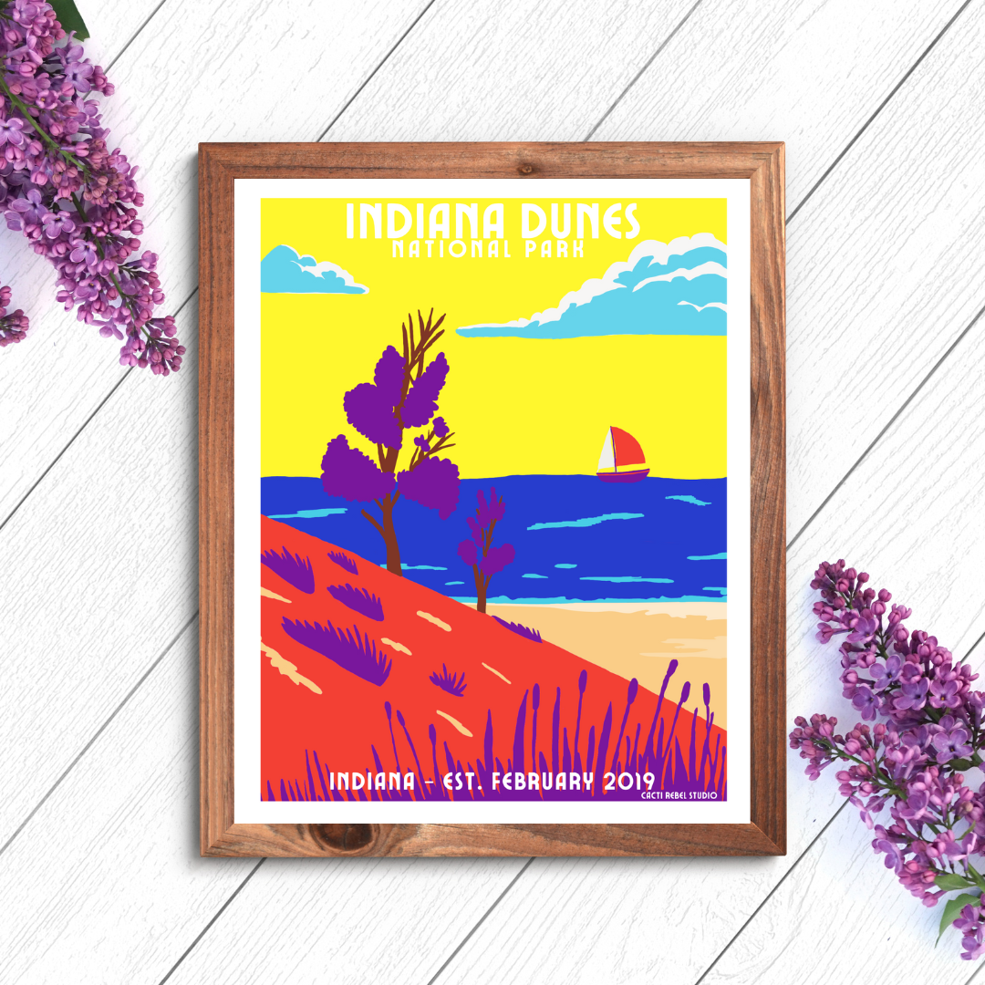 Indiana Dunes National Park Art Print + Canvas