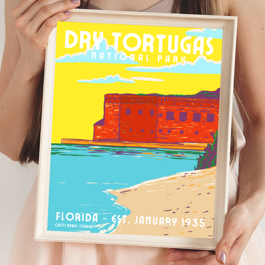 Dry Tortugas National Park Art Print + Canvas