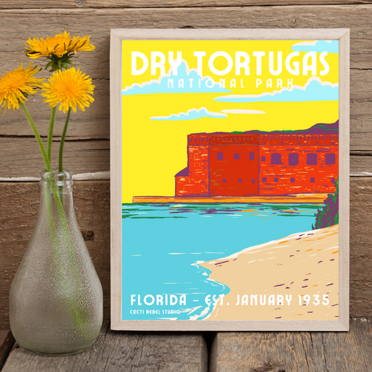 Dry Tortugas National Park Art Print + Canvas