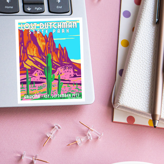 Lost Dutchman State Park Sticker