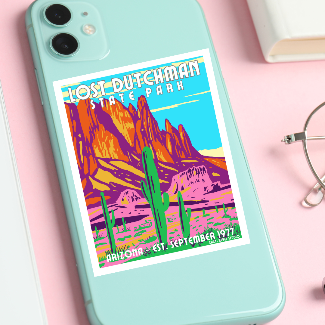 Lost Dutchman State Park Sticker