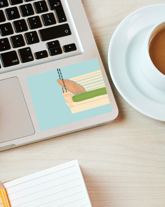 The Porch Swing Sticker