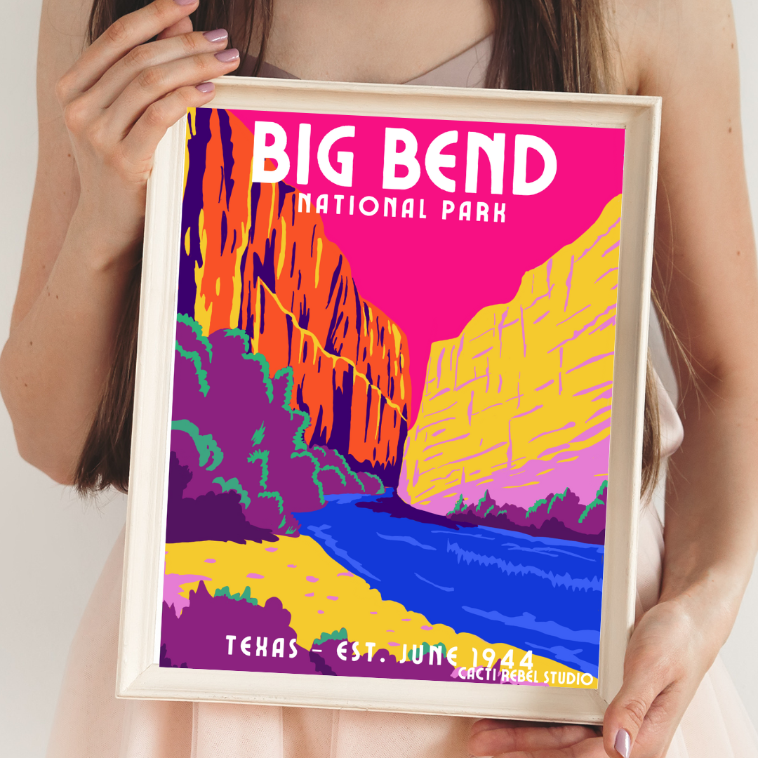 Big Bend National Park Art Print + Canvas