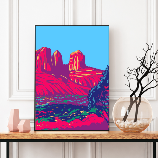 Sedona Art Print + Canvas
