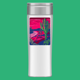 Saguaros at Sunset Whimsical Sticker
