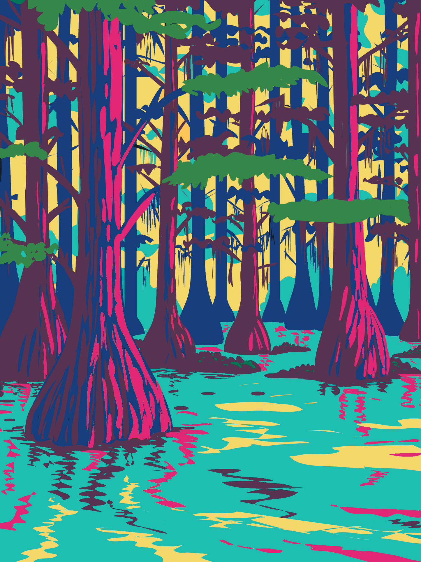 Caddo Lakes State Park: Texas Sticker