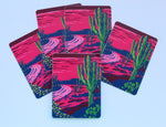 Saguaros at Sunset Whimsical Sticker