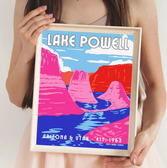 Lake Powell Art Print + Canvas