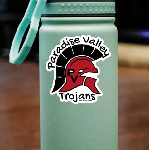 Paradise Valley Trojans Sticker