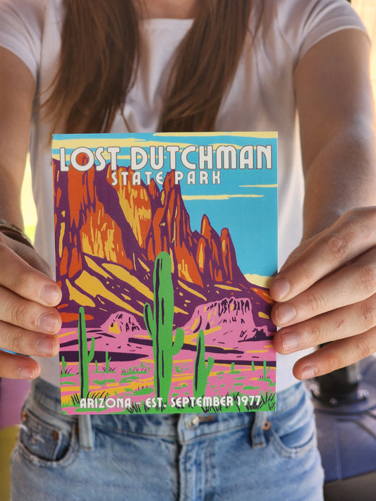 Lost Dutchman State Park: Arizona Postcard