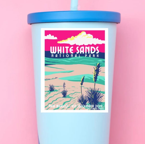 White Sands National Park Sticker