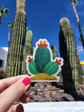 Cactus Blooms Sticker