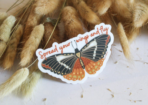 Spread Your Wings Sticker